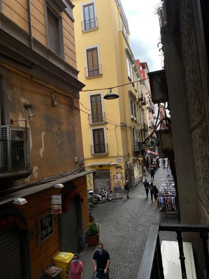 Home In Love: Balconcino Spaccanapoli Exteriör bild